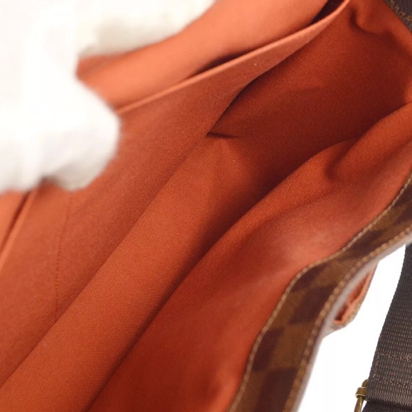 💃AUTHENTIC LOUIS VUITTON DAMIER BROADWAY 2WAY BUSINESS HANDBAG BROWN - Picture 8 of 10